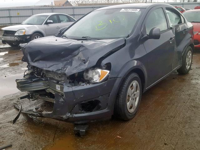 1G1JA5SH9D4103426 - 2013 CHEVROLET SONIC LS 石墨色 照片 2