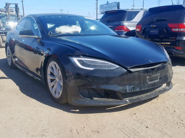 5YJSA1E27JF257648 - 2018 TESLA MODEL S BLACK photo 1