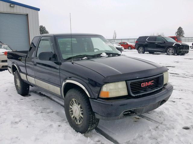 1GTDT19W718189173 - 2001 GMC SONOMA BLACK photo 1