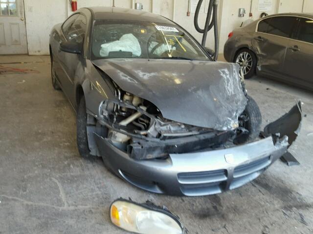 4B3AG42H62E090853 - 2002 DODGE STRATUS SE GRAY photo 1