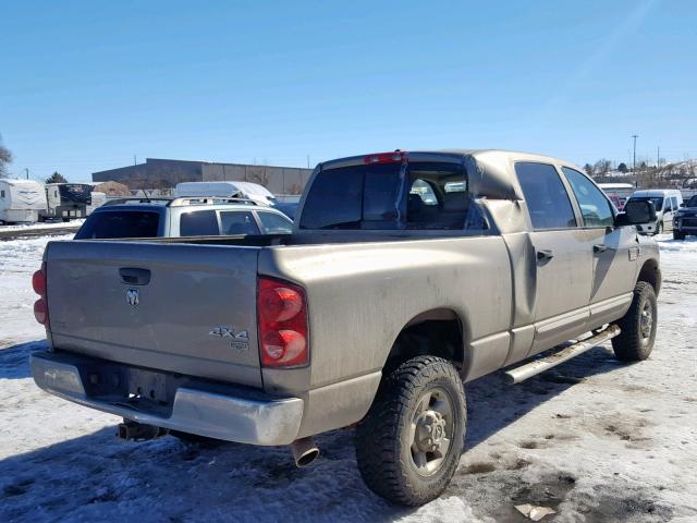 3D7MX39A38G182994 - 2008 DODGE RAM 3500 TAN photo 4