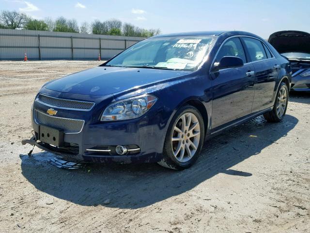 1G1ZE5E79AF161689 - 2010 CHEVROLET MALIBU LTZ 蓝色 照片 2
