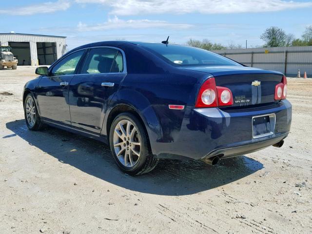1G1ZE5E79AF161689 - 2010 CHEVROLET MALIBU LTZ 蓝色 照片 3