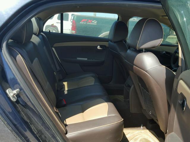 1G1ZE5E79AF161689 - 2010 CHEVROLET MALIBU LTZ 蓝色 照片 6