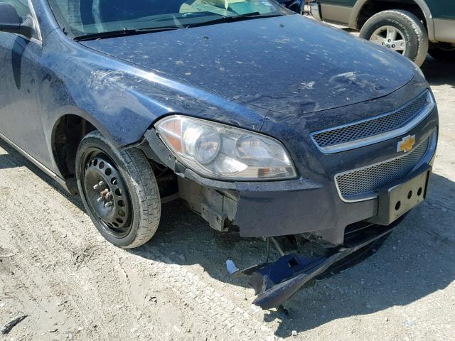 1G1ZE5E79AF161689 - 2010 CHEVROLET MALIBU LTZ 蓝色 照片 9