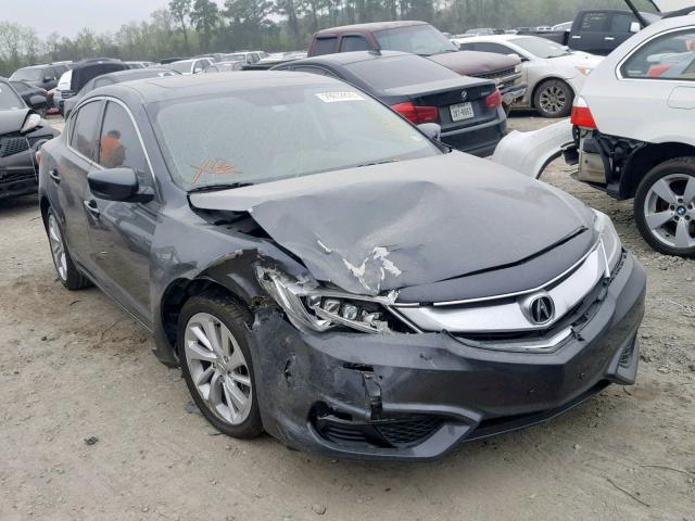 19UDE2F76GA015191 - 2016 ACURA ILX PREMIU GRAY photo 1