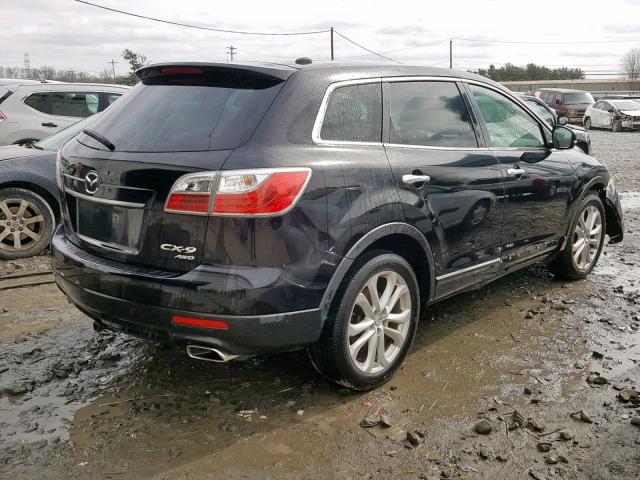 JM3TB3DV4B0326876 - 2011 MAZDA CX-9 BLACK photo 4