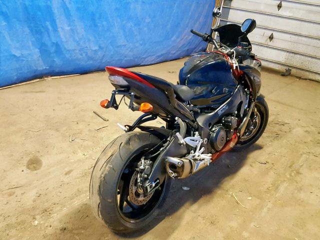 JS1GT7CA4G2100565 - 2016 SUZUKI GSX-S1000F RED photo 4