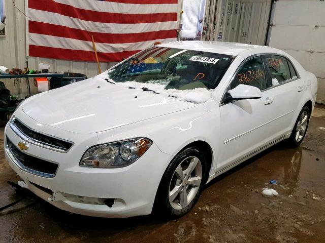 1G1ZC5E18BF107285 - 2011 CHEVROLET MALIBU 1LT 白色 照片 2