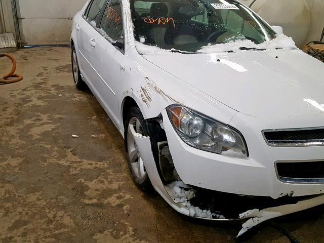 1G1ZC5E18BF107285 - 2011 CHEVROLET MALIBU 1LT 白色 照片 9