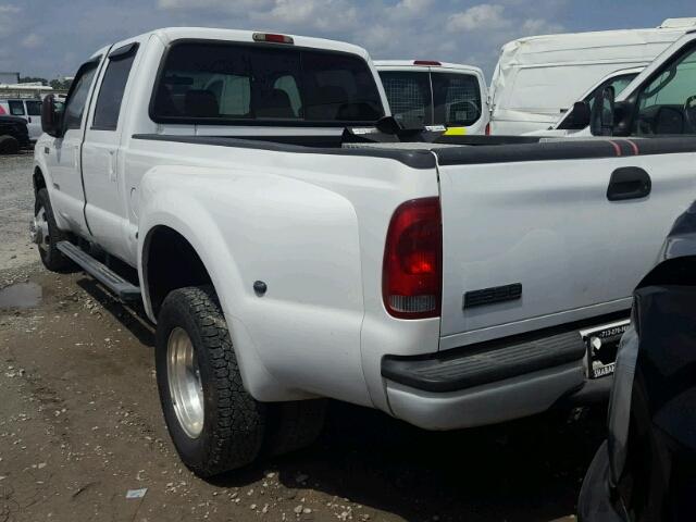 1FTWW33P95EC77582 - 2005 FORD F350 SUPER WHITE photo 3