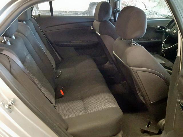 1G1ZH57B48F220148 - 2008 CHEVROLET MALIBU 1LT 银色 照片 6