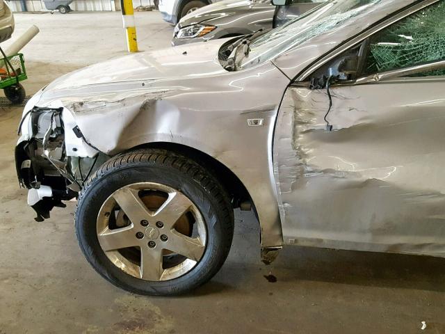 1G1ZH57B48F220148 - 2008 CHEVROLET MALIBU 1LT 银色 照片 9