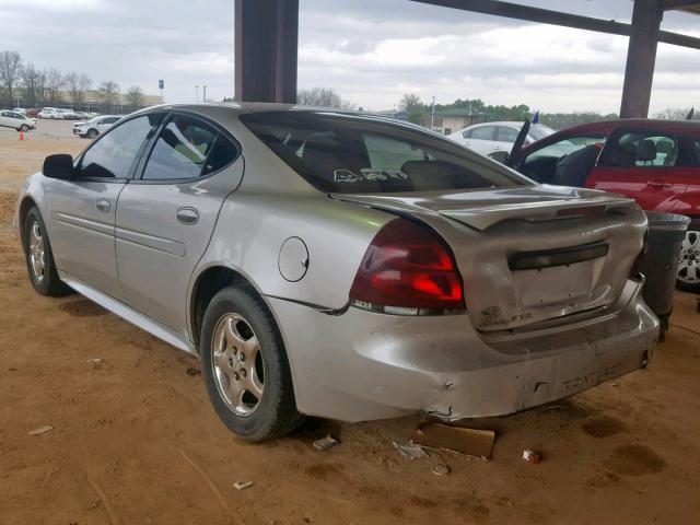 2G2WP542351178399 - 2005 PONTIAC GRAND PRIX SILVER photo 3
