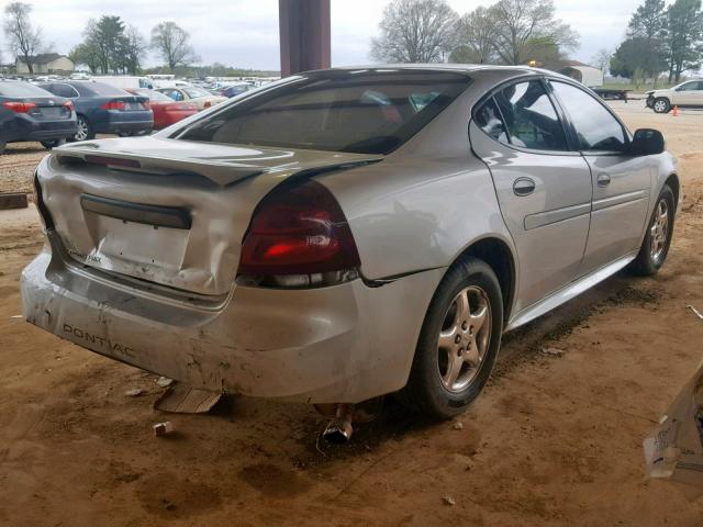 2G2WP542351178399 - 2005 PONTIAC GRAND PRIX SILVER photo 4