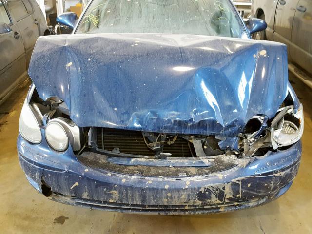 2G4WF532751308888 - 2005 BUICK ALLURE CX BLUE photo 7