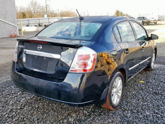 3N1AB6AP2CL680779 - 2012 NISSAN SENTRA 2.0 BLACK photo 4