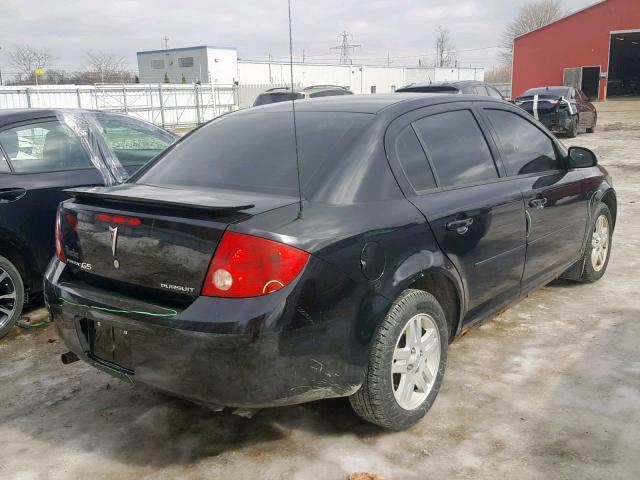 1G2AL55F067883897 - 2006 PONTIAC PURSUIT SE BLACK photo 4