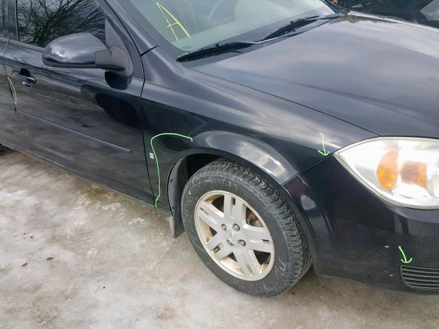 1G2AL55F067883897 - 2006 PONTIAC PURSUIT SE BLACK photo 9