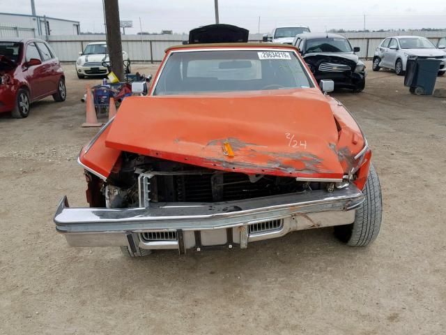 6S69B8Q452498 - 1978 CADILLAC SEVILLE RED photo 9