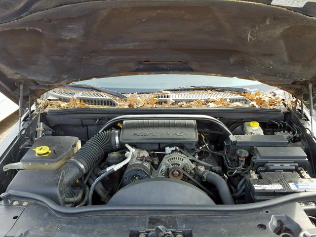 1J8HG48K37C654097 - 2007 JEEP COMMANDER GRAY photo 7