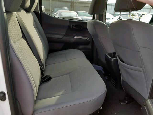3TMAZ5CN3HM045540 - 2017 TOYOTA TACOMA DOU WHITE photo 6
