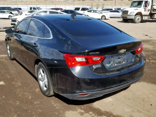 1G1ZB5ST9HF172289 - 2017 CHEVROLET MALIBU LS BLACK photo 3