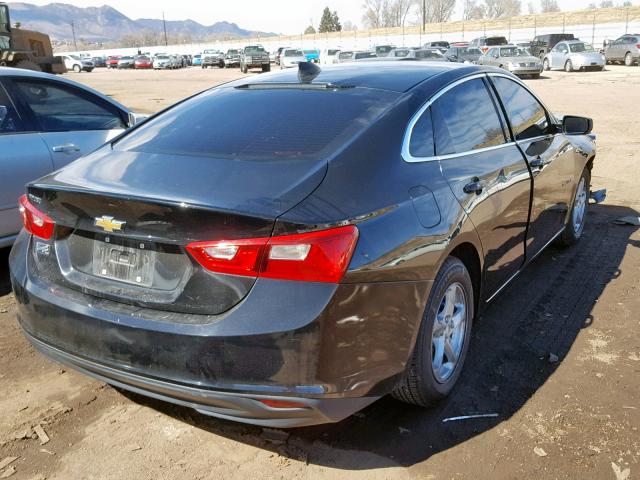 1G1ZB5ST9HF172289 - 2017 CHEVROLET MALIBU LS BLACK photo 4