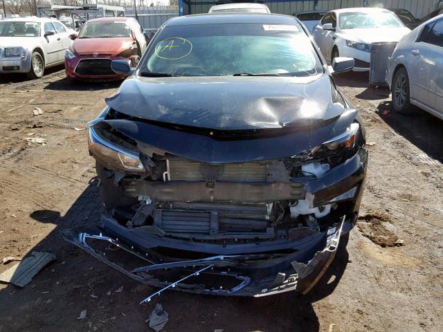 1G1ZB5ST9HF172289 - 2017 CHEVROLET MALIBU LS BLACK photo 9