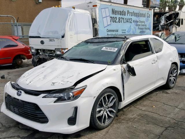 JTKJF5C78E3080459 - 2014 TOYOTA SCION TC თეთრი ფოტო 2