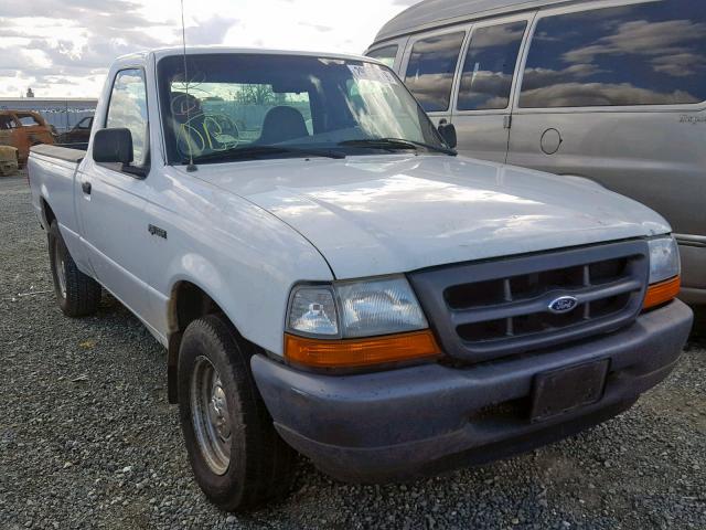 1FTYR10C5YPB26396 - 2000 FORD RANGER WHITE photo 1