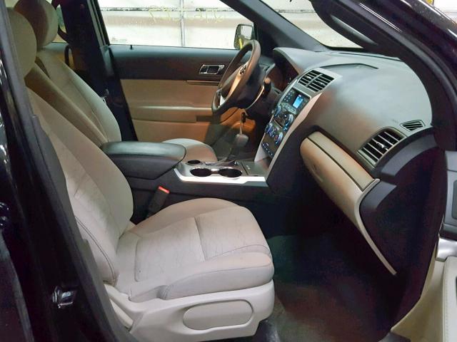 1FM5K7B80EGC11429 - 2014 FORD EXPLORER BLACK photo 5