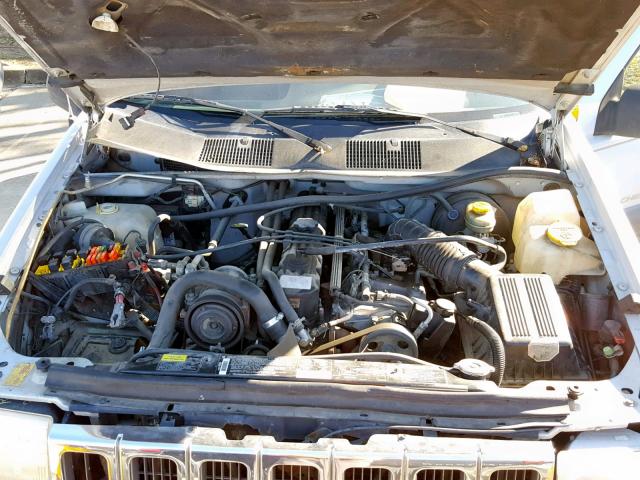 1J4EZ58S8TC130667 - 1996 JEEP GRAND CHER WHITE photo 7