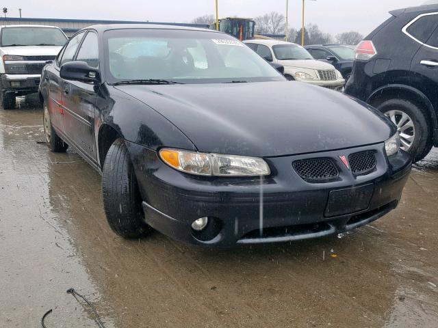 1G2WK52J21F157300 - 2001 PONTIAC GRAND PRIX BLACK photo 1