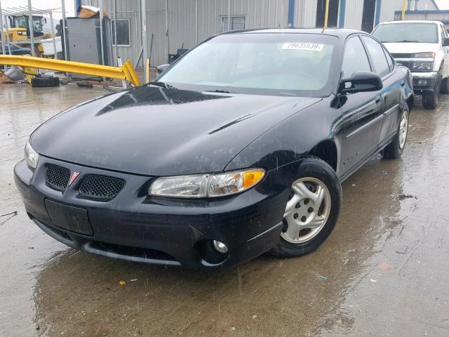 1G2WK52J21F157300 - 2001 PONTIAC GRAND PRIX BLACK photo 2