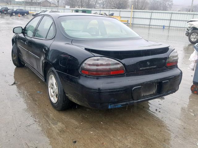 1G2WK52J21F157300 - 2001 PONTIAC GRAND PRIX BLACK photo 3
