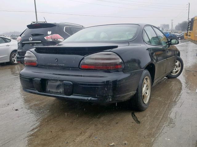 1G2WK52J21F157300 - 2001 PONTIAC GRAND PRIX BLACK photo 4