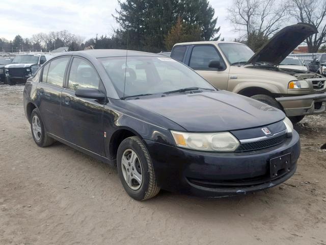 1G8AG52FX3Z141537 - 2003 SATURN ION LEVEL BLACK photo 1