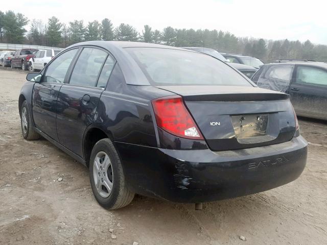 1G8AG52FX3Z141537 - 2003 SATURN ION LEVEL BLACK photo 3