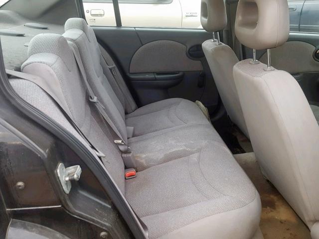 1G8AG52FX3Z141537 - 2003 SATURN ION LEVEL BLACK photo 6