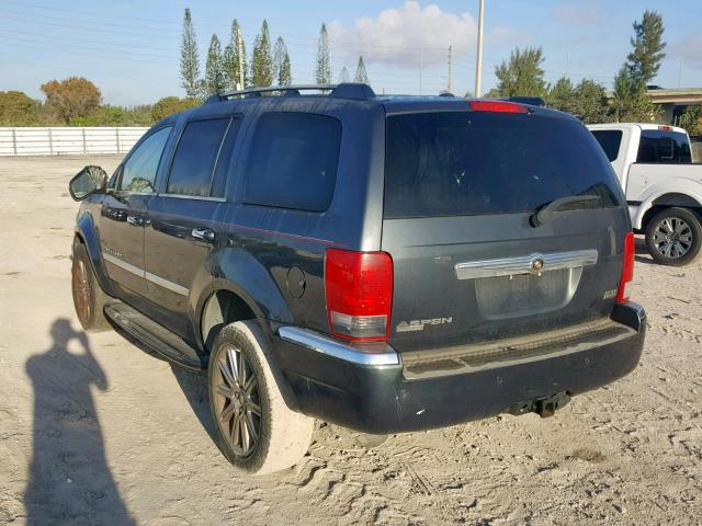 1A8HX58227F541858 - 2007 CHRYSLER ASPEN LIMI GRAY photo 3