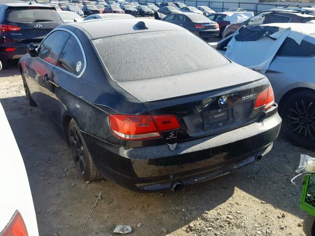 WBAWC7C58AE270662 - 2010 BMW 335 XI BLACK photo 3