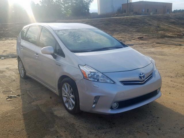 JTDZN3EU1C3181215 - 2012 TOYOTA PRIUS V SILVER photo 1