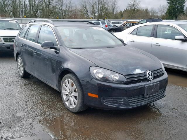 3VWPL7AJ0BM710387 - 2011 VOLKSWAGEN JETTA TDI BLACK photo 1