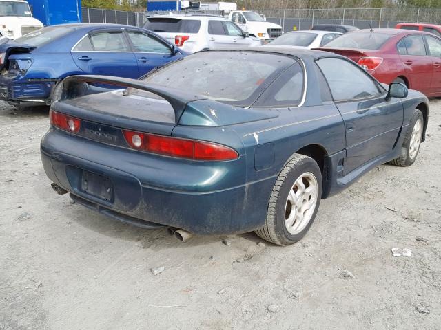 JA3AM44H1VY000337 - 1997 MITSUBISHI 3000 GT GREEN photo 4