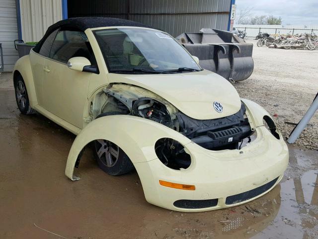 3VWRF31Y56M300096 - 2006 VOLKSWAGEN NEW BEETLE ყვითელი ფოტო 1