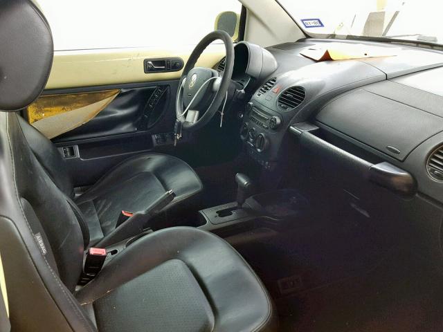 3VWRF31Y56M300096 - 2006 VOLKSWAGEN NEW BEETLE ყვითელი ფოტო 5