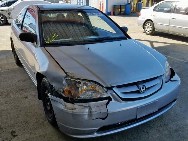 1HGEM21223L072330 - 2003 HONDA CIVIC DX SILVER photo 1