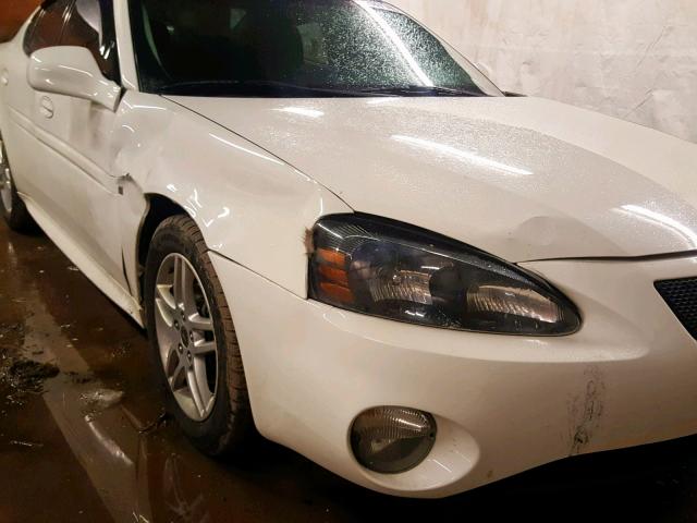 2G2WR554261148712 - 2006 PONTIAC GRAND PRIX WHITE photo 9