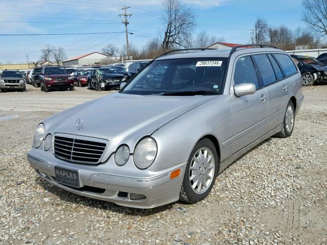 WDBJH65J63X088435 - 2003 MERCEDES-BENZ E 320 SILVER photo 2